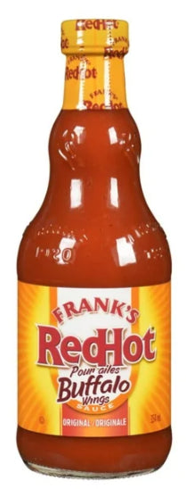 Frank's RedHot, Hot Sauce, Buffalo Wings Sauce, 354mL