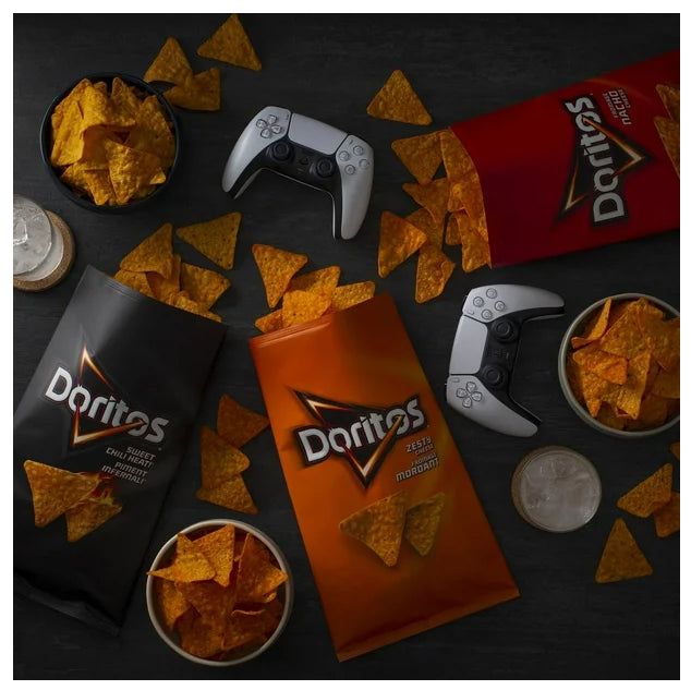 Doritos Zesty Cheese Flavored Tortilla Chips, 235g