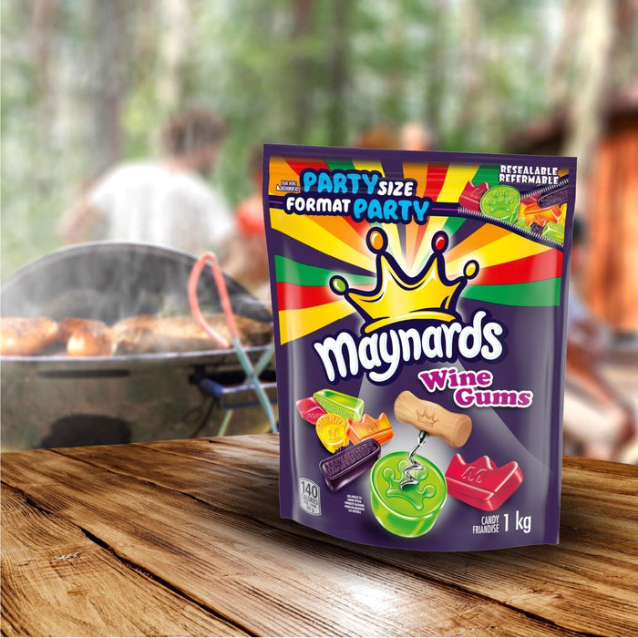 Maynards Wine Gums 1kg Jumbo Bag