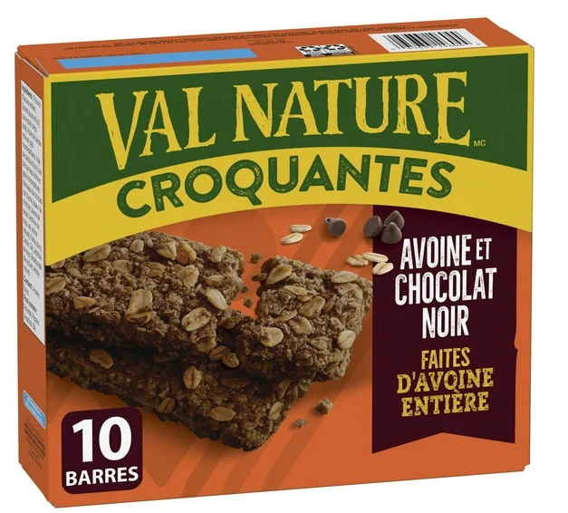 Nature Valley Crunchy Granola Bars, Oats 'n Dark Chocolate, 5ct, 210g - CanadaGroceryStore