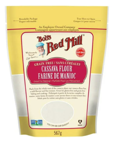 Bob's Red Mill Grain-Free Cassava Flour, 567g