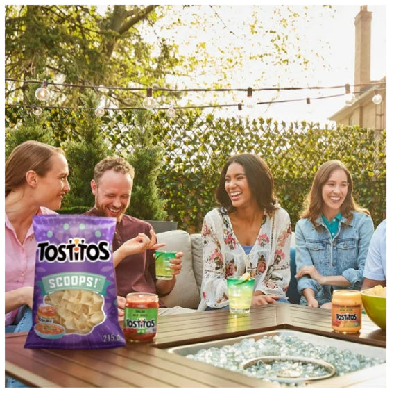 Tostitos Tortilla Chips Hint Of Zesty Cheddar 245g