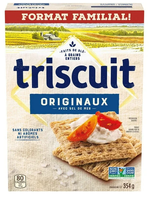 Triscuit Canada Original Family Size Crackers, 354g