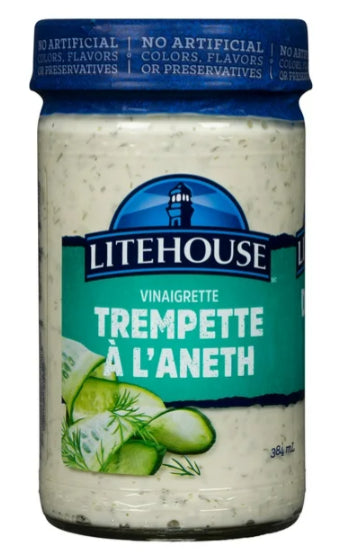 Litehouse Dilly Dip Dressing and Dip, 384ml