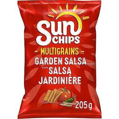 Frito Lay Multigrain Sun Chips Garden Salsa 205g/7.2oz Bag