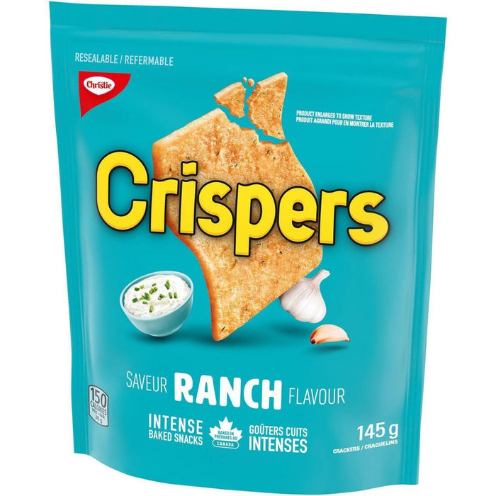 Christie Crispers, Ranch Crackers, 145g/5.1oz Bag