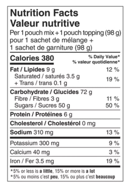 Betty Crocker Mug Cake Hot Fudge Double Chocolate Brownie 294g