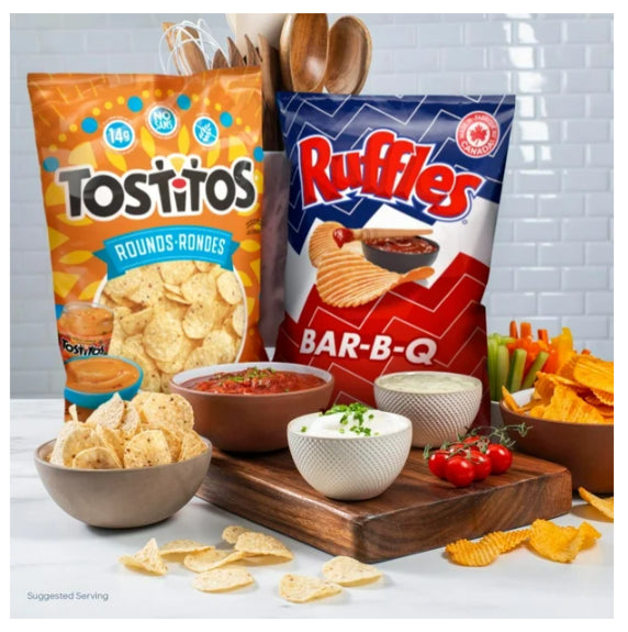 Tostitos Tortilla Chips Hint Of Zesty Cheddar 245g