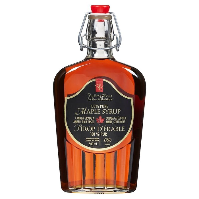 President's Choice 100% Pure Maple Syrup Amber, 500mL