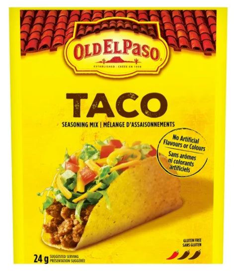 Old El Paso Taco Seasoning Mix, 24g