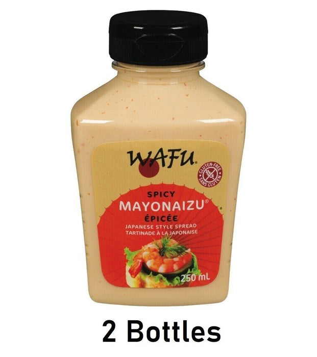 Wafu Mayonaizu Spicy Mayonnaise Sauce 250ml Each 2 Bottles