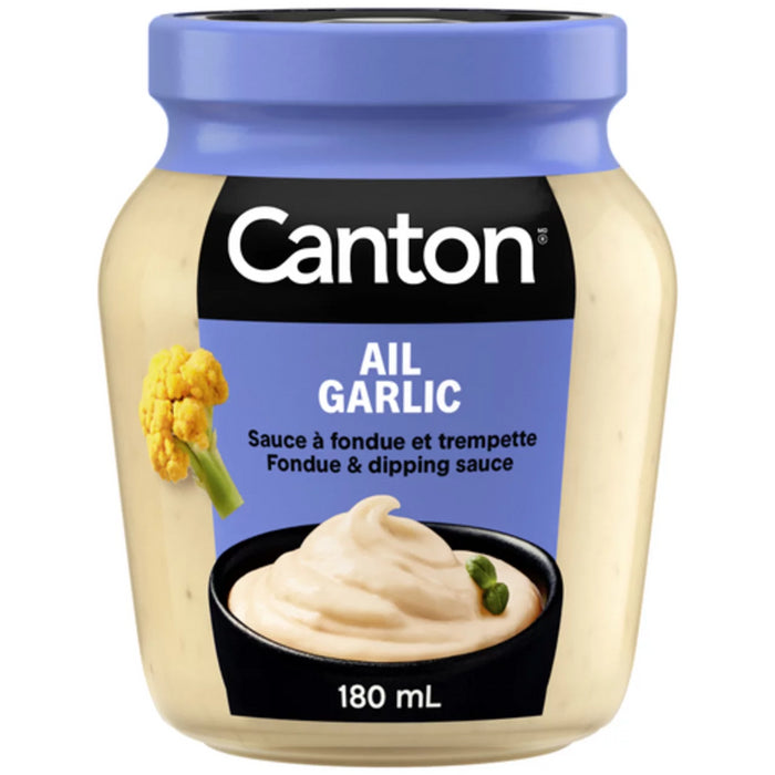 Canton Fondue & Dipping Sauce Garlic 180ml