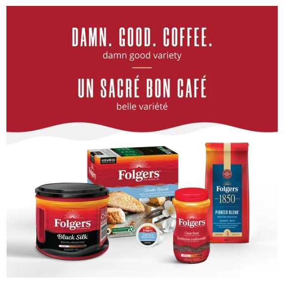 Folgers Morning Cafe K-Cup Coffee Pods 30 Count, 210g