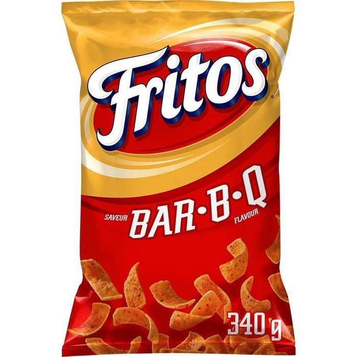 Fritos Bar-B-Q Flavored Corn Chips, 340g/12.3oz (Full Case of 9)