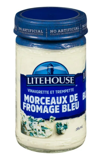 Litehouse Chunky Blue Cheese Dressing and Dip, 384mL