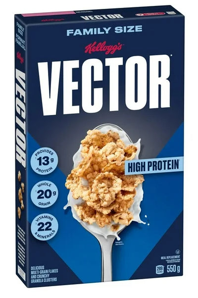 Kellogg's Vector Protein Breakfast Cereal, 550g