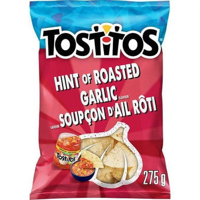 Tostitos Hint of Roasted Garlic Tortilla Chips 275g/9.7oz