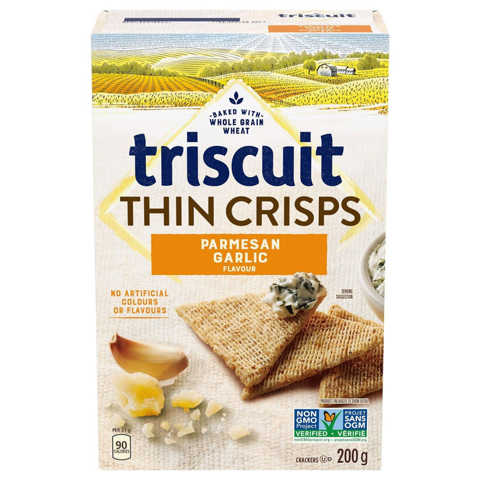 Triscuit Thin Crisps, Parmesan Garlic, 200g/7.1oz