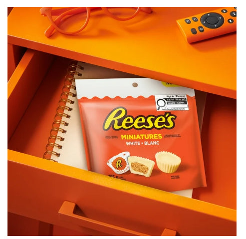 Reese's Peanut Butter Cup White Creme Miniatures, 185g