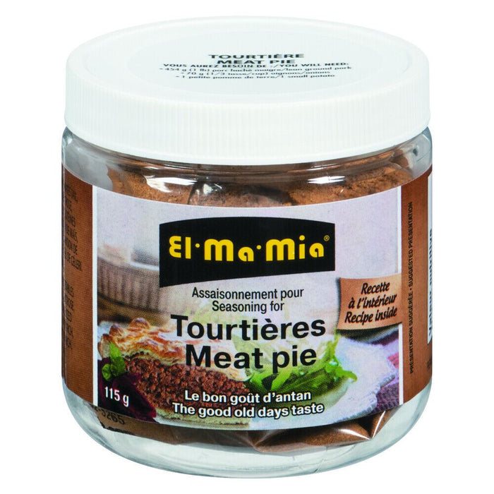 El-Ma-Mia Meat Pie Spice Mix 115g Each 2 Jars - CanadaGrocery