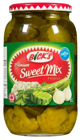 Bick's Sweet Mix Pickles, 1L