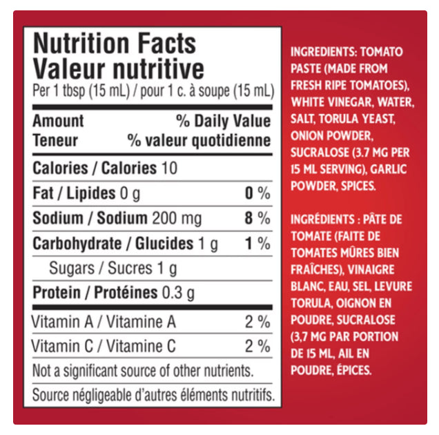 Heinz Tomato Ketchup No Sugar Added 750ml