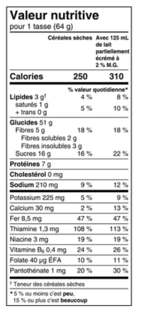 Quaker Oatmeal Squares Cereal Maple and Brown Sugar 500g