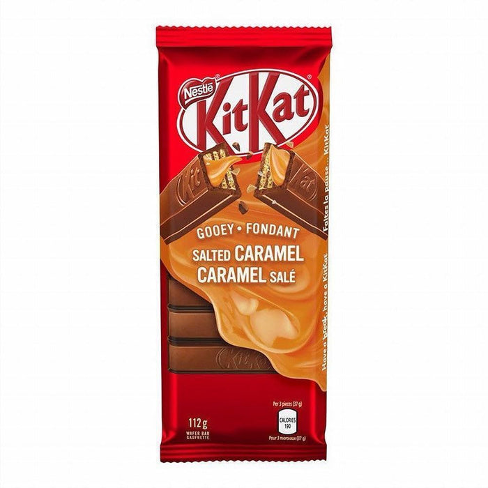 Nestle KitKat Gooey Salted Caramel Wafer Bar, 112g/3.9oz