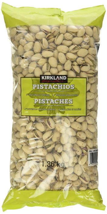 Kirkland Signature California Dry Roasted & Salted In-Shell Pistachio, 48 Ounce