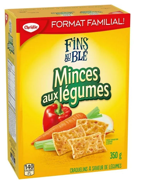 Wheat Thins Vegetable Thins Crackers, Family Size, 350g