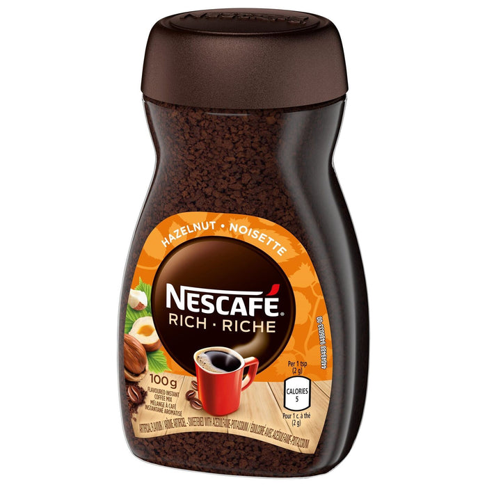 NESCAFE Rich Hazelnut Instant Coffee, 100g