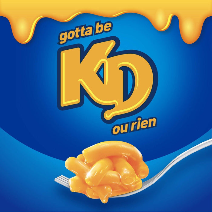 KD Kraft Dinner Original Macaroni and Cheese, 225g (Canadian Product)