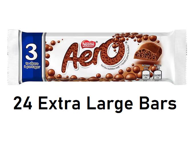 Nestle Aero King Size 2.2oz Each 24 Extra Large Bars