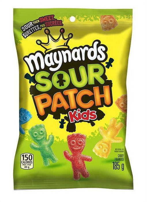 Maynards Sour Patch Kids Sour Gummy Candy, 150g/6.5oz