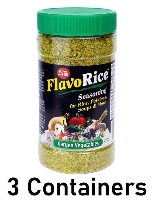 Rose Hill FlavoRice Garden Vegetable Seasoning, 375g Each 3 Count