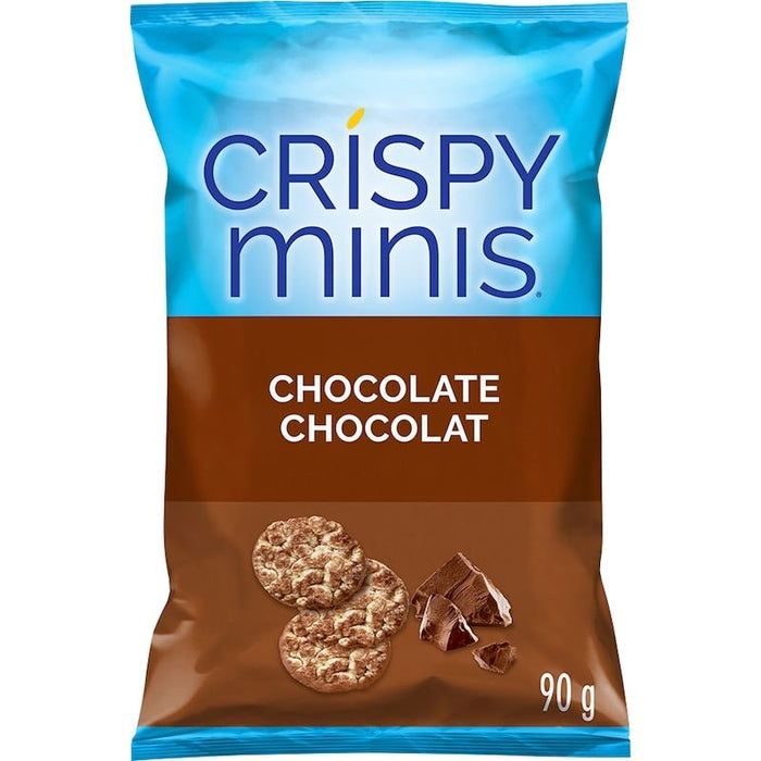 Crispy Minis Chocolate Brown Rice Cakes, 90g