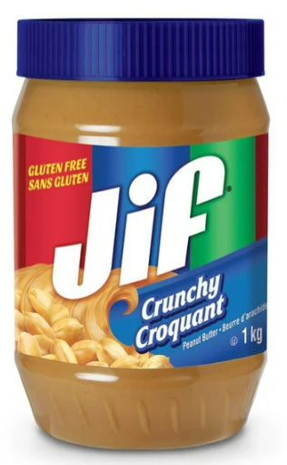 Jif Crunchy Peanut Butter, 1kg