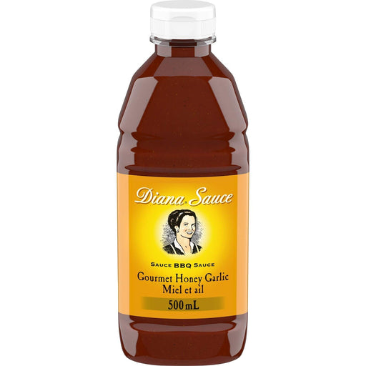 DIANA Sauce, Honey Garlic, 1ct, 500ml /16.9 oz {Canadian Product} - CanadaGrocery