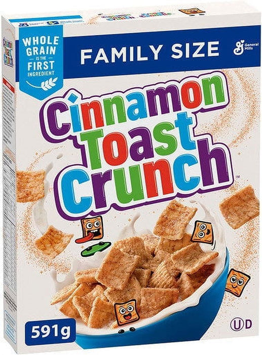 General Mills Cinnamon Toast Crunch 591g - CanadaGrocery