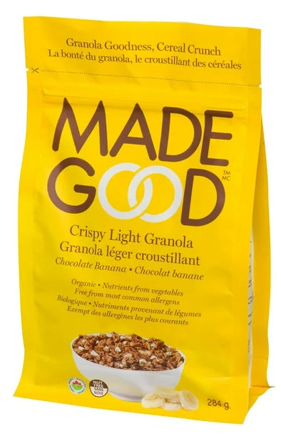 MadeGood Chocolate Banana Crispy Light Granola 284g