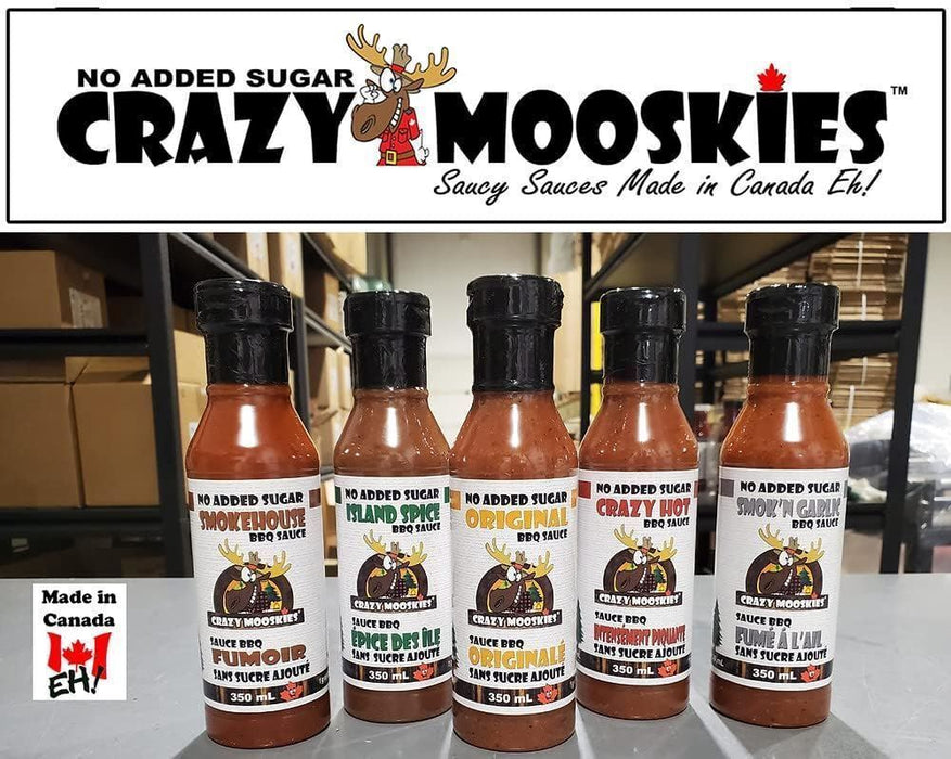 Crazy Mooskies Original BBQ Sauce 350 ML