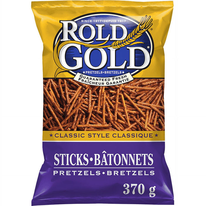 Lays Rold Gold Classic Pretzel Sticks, 370g/13oz Bag