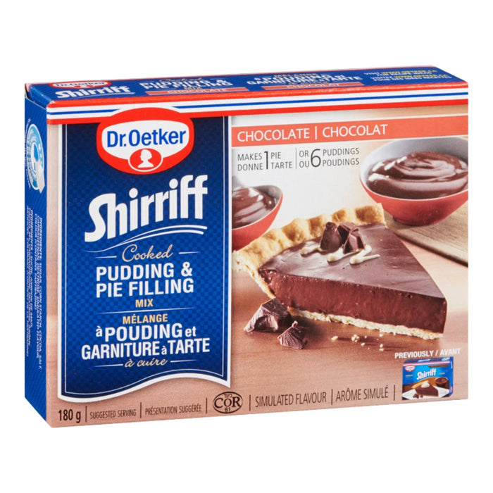 Dr. Oetker Shirriff Pudding/Pie Filling Mix Chocolate 180g