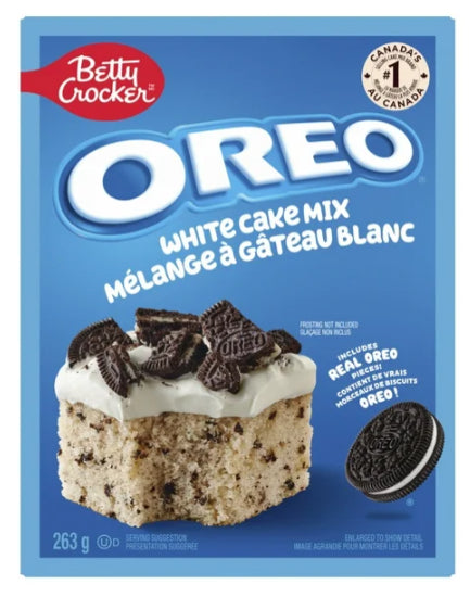 Betty Crocker Oreo White Cake Mix, 263g