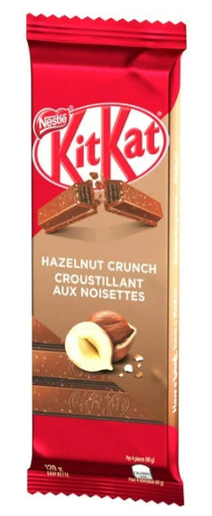 Nestle Kit Kat Hazelnut Crunch Wafer Bar, 120g