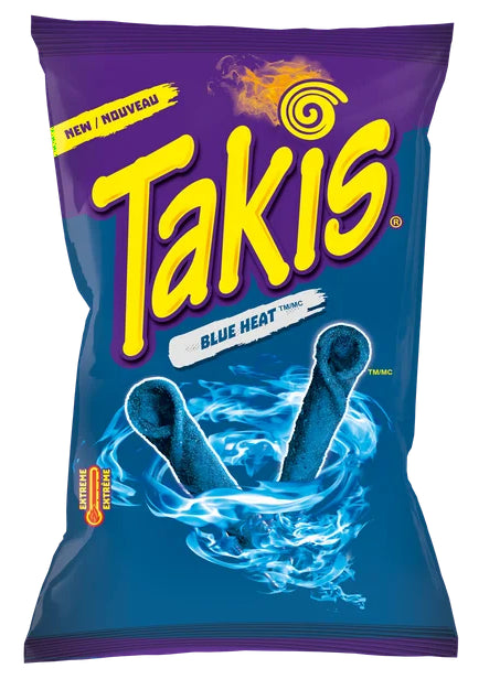 Takis Blue Heat Rolled Tortilla Chips, 260g