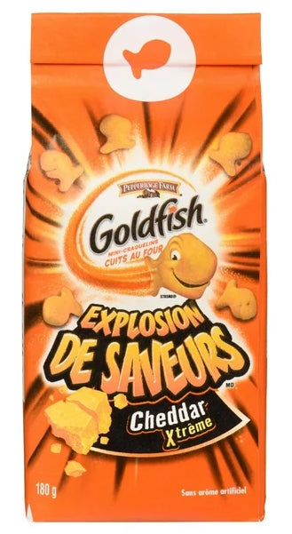 Goldfish Flavor Blasted Xtreme Cheddar Crackers, 180g