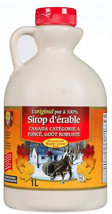 Old Fashioned Maple Crest Maple Syrup 1L {Canadian Product}