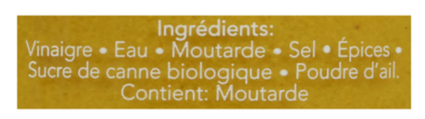 Canada Sauce Prepared Mustard 350ml