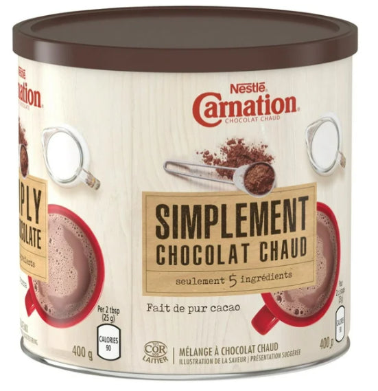 Nestle Carnation Simply Hot Chocolate Mix 400g